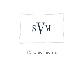 15. CHIC INICIAIS