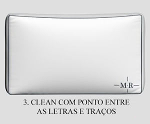 3. CLEAN COM PONTO ENTRE AS LETRAS E TRAÇOS